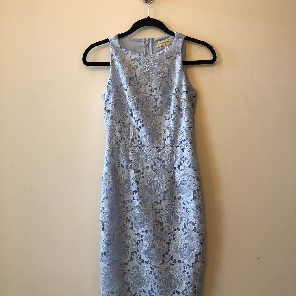 Baby Blue Bodycon Katherine Kelly Cocktail Dress